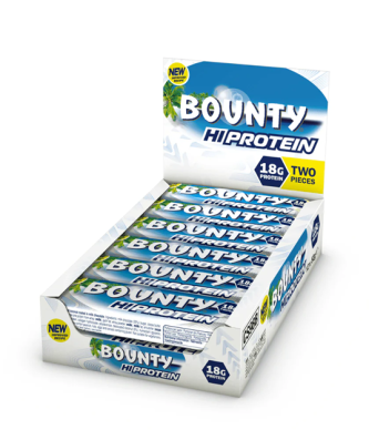 Bounty Milk Chocolate Hi Protein Bar 18g Protein 52g 12 Pack