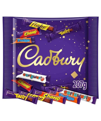 Cadbury's Treat Size Variety Bag 207g 14 Individual Treats