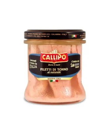 Callipo Tuna fillets Natural Brine Riserva Oro 150 gr