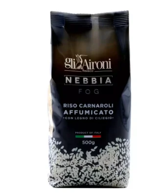 Carnaroli Nebbia Fog Smoked Rice 500 gr