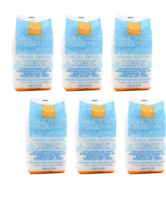 Coarse Sweet salt of Cervia 1 kg x 6