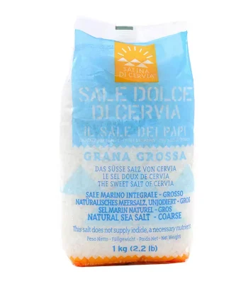 Coarse Sweet Sea Salt of Cervia 1 kg