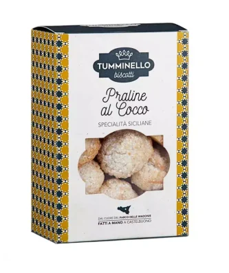 Coconut Praline Cookies with Sicilian Almonds 270 gr