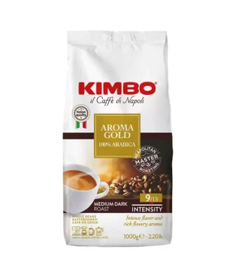 Coffee beans Kimbo 100% Arabica Aroma Gold 1 kg