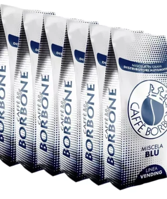 Coffee Beans Vending BLUE Blend Caffè Borbone 1 kg x 6