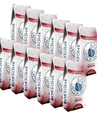 Coffee Beans Vending RED Blend Caffè Borbone 1 kg x 12