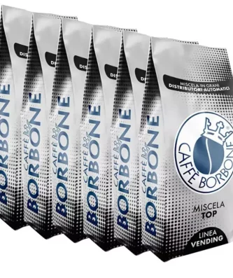 Coffee Beans Vending TOP Blend Caffè Borbone 1 kg x 6