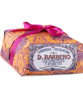 Colomba Peach and Amaretto Barbero 750 gr