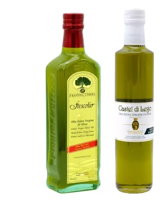 Cutrera and Galioto Set Novello - Extra Virgin Olive Oil Frescolio and Castel di Lego 500 ml x 2
