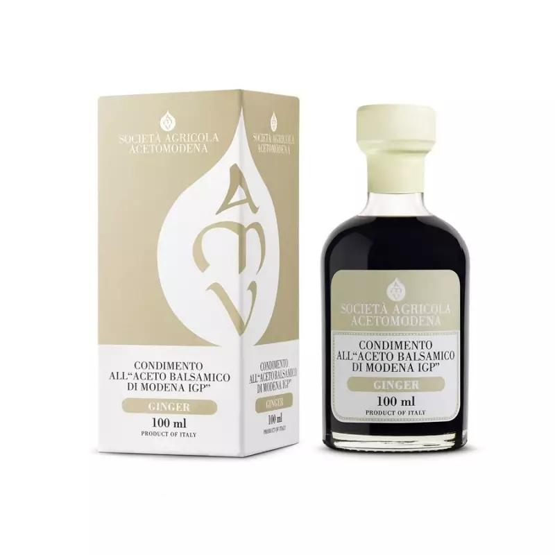 Dressing with Balsamic Vinegar of Modena PGI and Ginger 100 ml