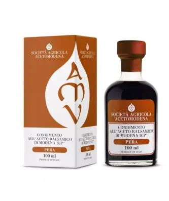 Dressing with Balsamic Vinegar of Modena PGI and Pear 100 ml