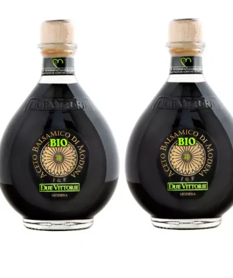 Duo Organic Balsamic Vinegar of Modena PGI Due Vittorie Oro 500 ml x 2