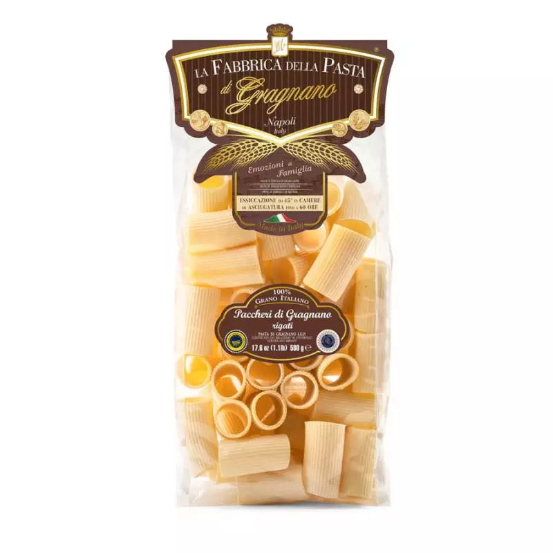 'e Paccheri rigati - Gragnano Pasta PGI 500 gr