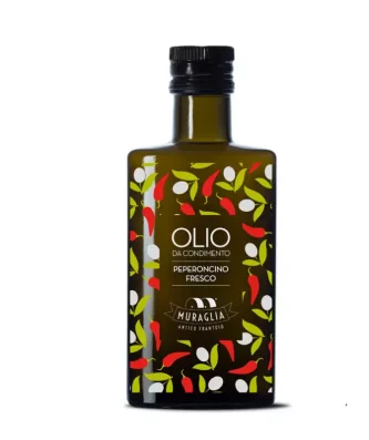 Extra Vergin Olive Oil Seasoning with Fresh Chili Peperoncino 200 ml