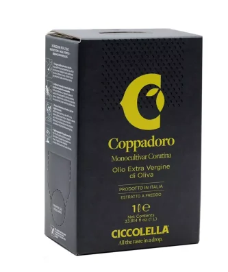 Extra Virgin Olive Oil Coppadoro Bag in Box 1 lt