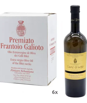 Extra Virgin Olive Oil Monocultivar Biancolilla Castel di Lego 750 ml x 6