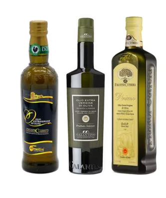 Extra Virgin Olive Oil Selection DOP Chianti, DOP Terra di Bari, DOP Monti Iblei 500 ml x 3