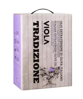 Extra Virgin Olive Oil Tradizione Viola Bag in Box 3 lt