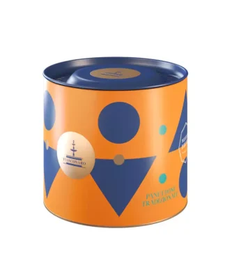 Fiasconaro Traditional Panettone with candied fruit in a Blue 100 g gift box