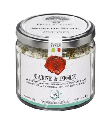 Flavoured Sea Salt with Herbs and Spices for Meat and Fish 200 gr