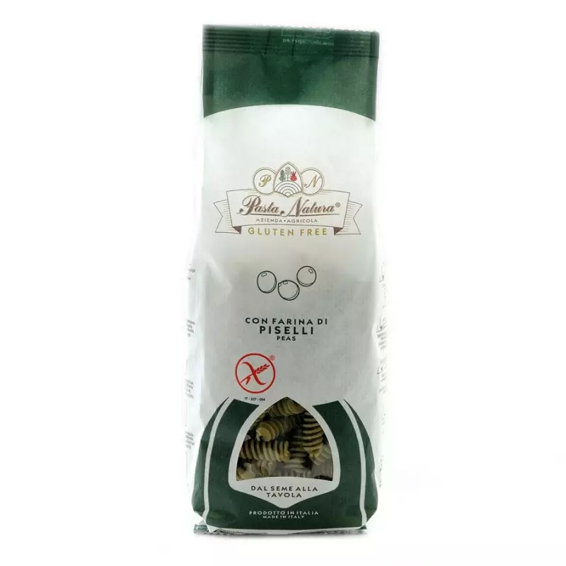 Fusilli Gluten Free Pasta with Peas flour 250 gr