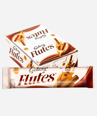 Galaxy Milk Chocolate Flutes 22.5g 12 pack