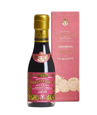 Gift Box Condiment with Balsamic Vinegar of Modena PGI and Raspberry 100 ml
