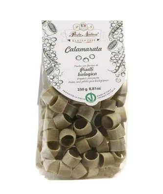Gluten Free Calamarata with Organic Pea Flour 250 gr