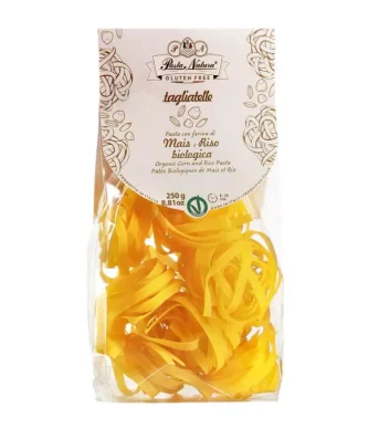 Gluten-free Tagliatelle with Organic Corn and Rice Flour 250 gr