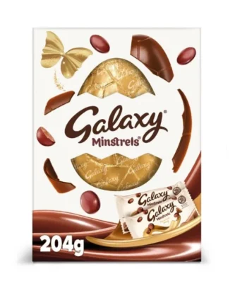 Galaxy Minstrels Milk Chocolate Easter Egg 204g