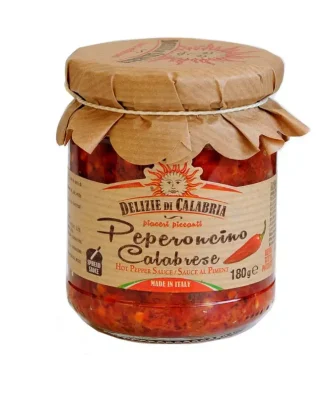 Hot Calabrian Chili Pepper Sauce 180 gr