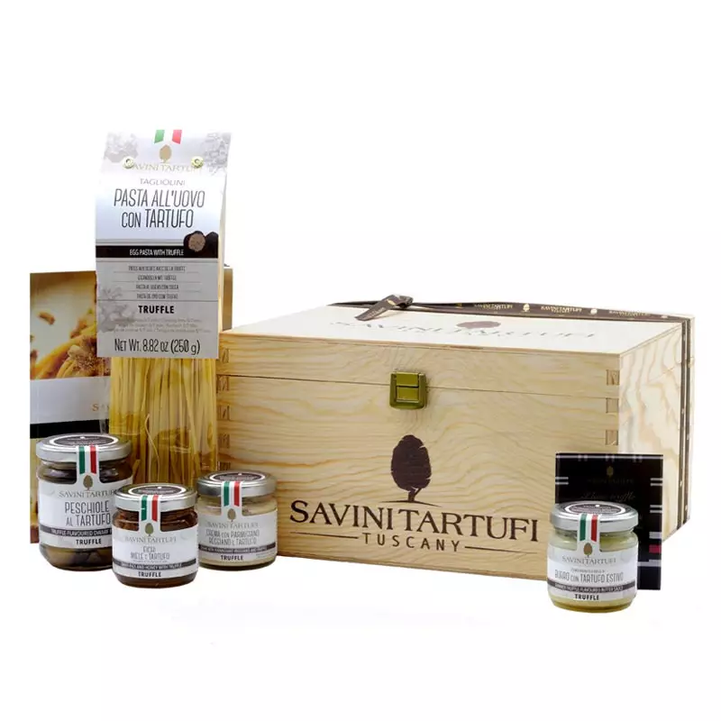 Il Tartufato Truffle Specialties Wooden Gift Box