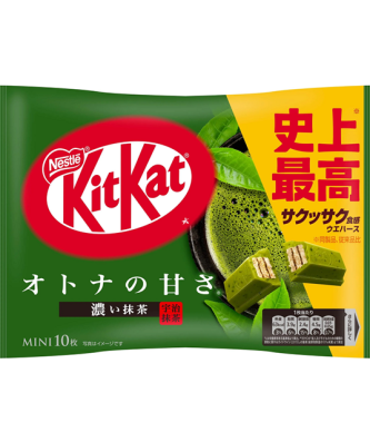 Japanese KitKat Matcha Green Tea 113g 10 Minis