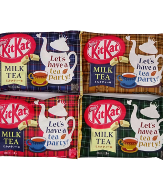 Japanese KitKat Milk Tea 81.2g 7 Minis Pack Colour May Vary