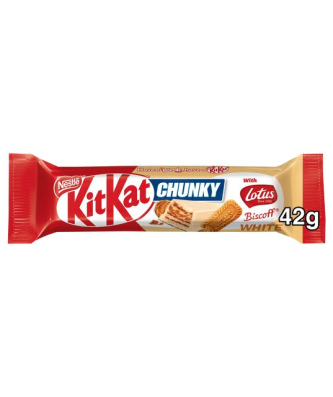 Kit Kat Chunky White Lotus Biscoff 42g (24 Pack)