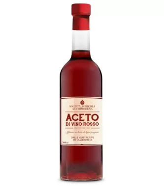Lambrusco Red Wine Vinegar aged in barrels 500 ml