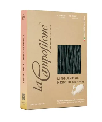 Linguine with Cuttlefish ink La Campofilone 250 gr