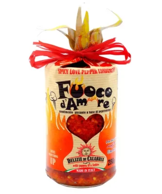 Love Fire Extra Hot Calabrian Chilli sauce 280 gr
