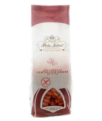 Maccheroni Gluten Free Pasta with Red Lentils flour 250 gr