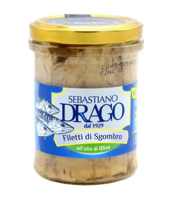 Mackerel Fillets in Olive Oil 200 gr