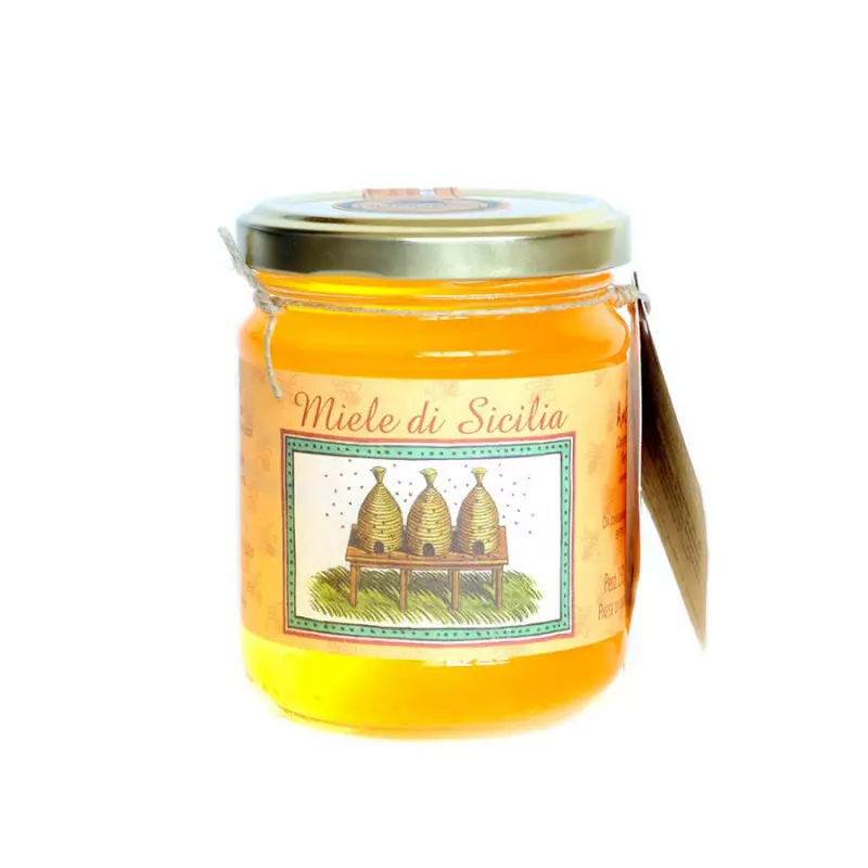 Mandarin Honey Sicilian Black Bee 250 gr