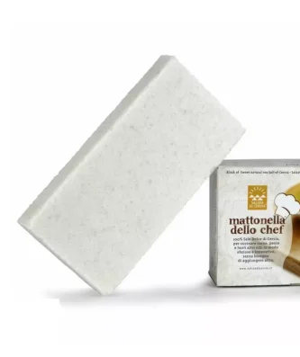 Mattonella dello Chef: Block of Sweet Natural Sea Salt of Cervia 1050 gr x 2