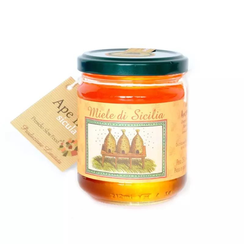Medlar Honey Sicilian Black Bee 250 gr