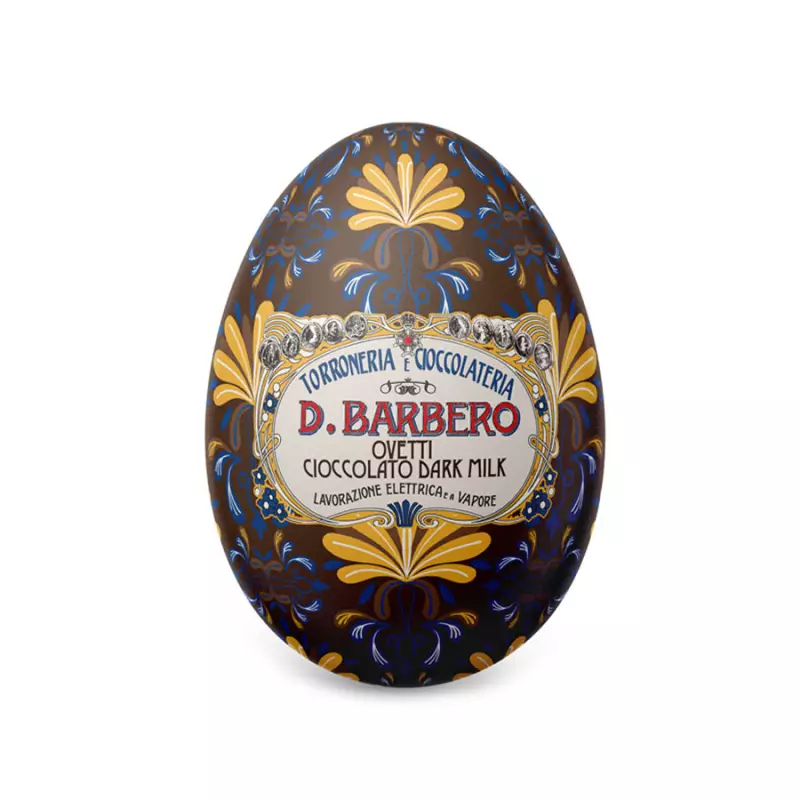 Metal Egg tin with Milk Chocolate Eggs Dark Milk 100 g