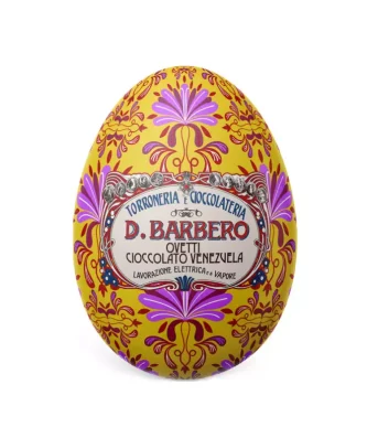 Metal tin egg with dark chocolate eggs Venezuela 100 g