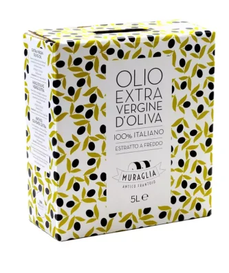 Muraglia Intense Fruity Extra Virgin Olive Oil Bag in Box 5 lt