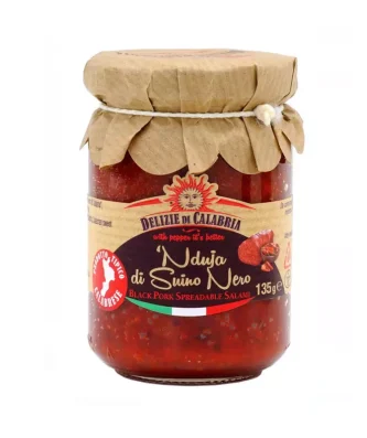 'Nduja Black Pork Spicy Spreadable Salami 135 gr
