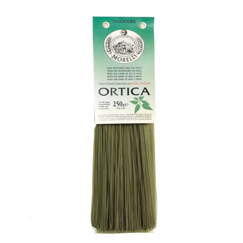 Nettle Tagliolini with Wheat Germ 250 gr