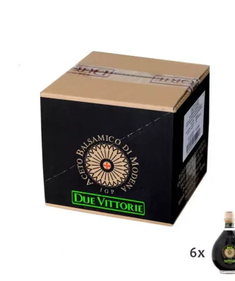 Organic Balsamic Vinegar of Modena PGI Due Vittorie Oro 500 ml x 6