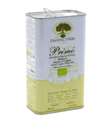 Organic Extra Virgin Olive Oil Primo Cutrera 3 lt